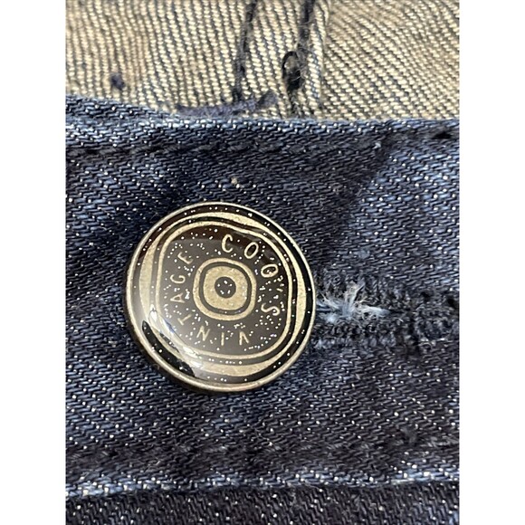 Club Coo’s Flared Jeans Denim Sz 29 30x31 Dark Wash Large Bow Embroidery Y2K - Picture 8 of 12